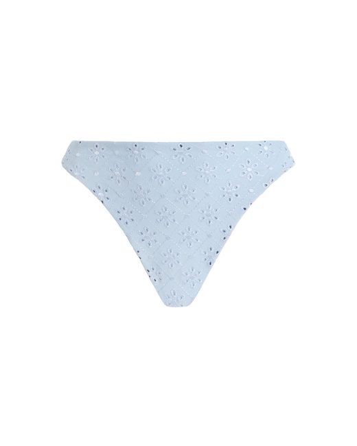 Juillet Blue Edie Broderie Anglaise Bikini Bottoms