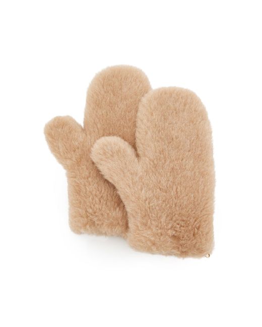 Max Mara Natural Jersey Gloves