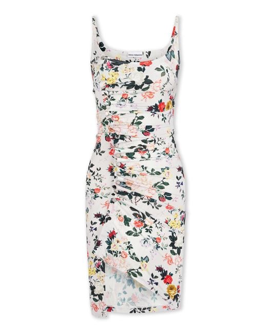 Rabanne White Mini Tank Dress