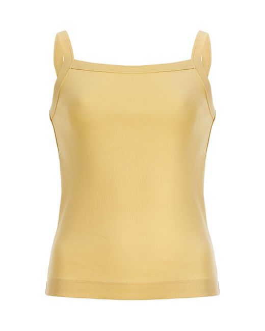 Flore Flore Yellow May Cotton Cami Top