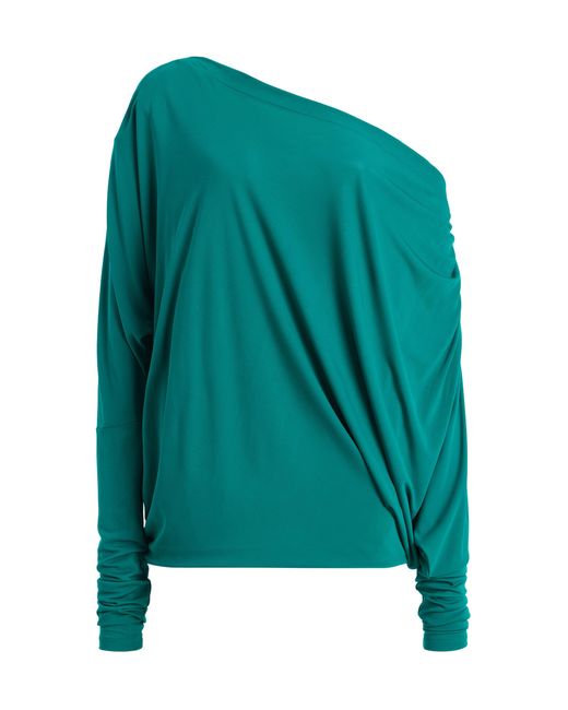 Franchise Green Devon Asymmetric Dolman Top
