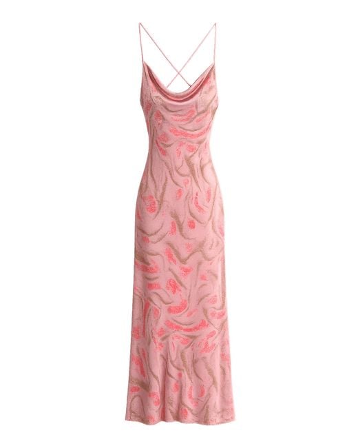 MACCAPANI Pink Ita Dress By Day