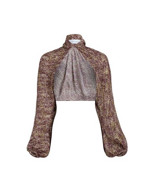 Silvia Tcherassi Brown Marianela Cape