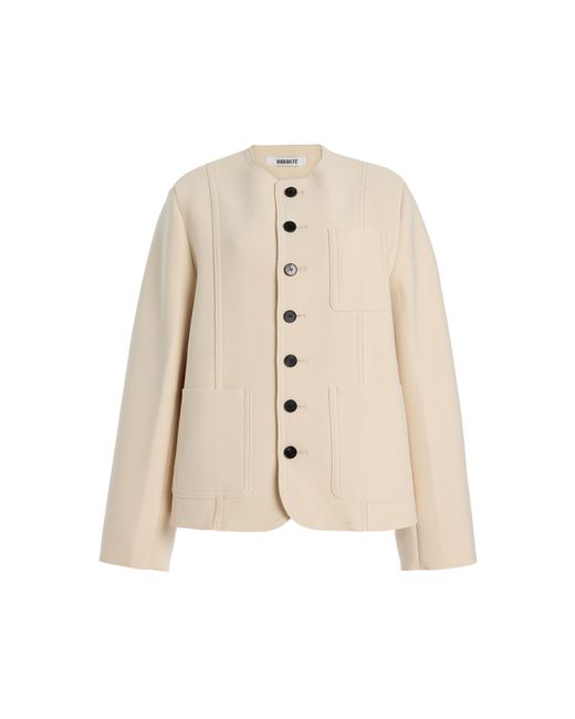 Birrot Natural Exclusive Lay4 Crepe Jacket