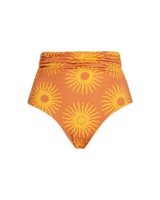 Cala De La Cruz Orange Scarlett Bikini Bottom