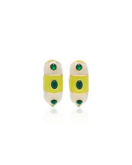 Jacquemus Yellow The Rayures Earring