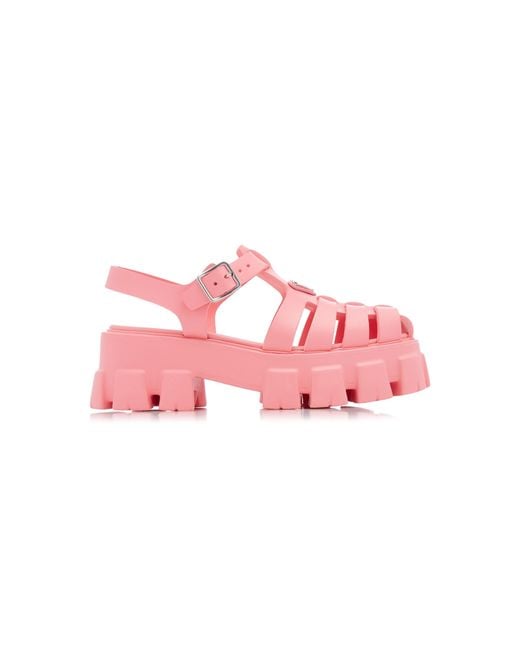 Prada sandals women's shoes best sale