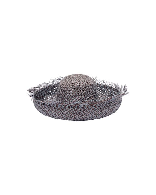 ALÉMAIS Gray Straw Sunhat