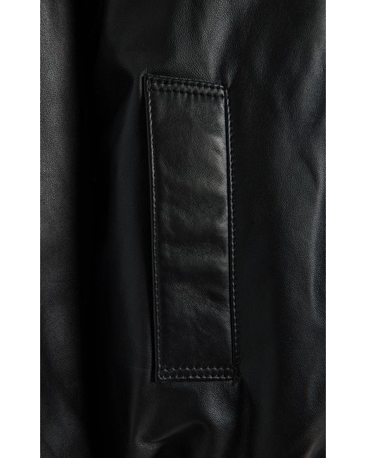 Arma Black Gary Leather Jacket