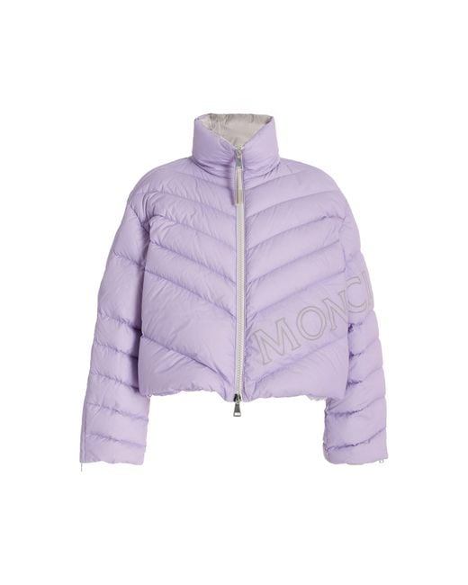 Moncler Purple Vonnes Nylon Jacket