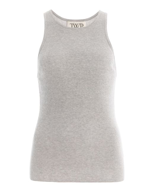 Twp Gray Harbor Cotton-Silk Tank