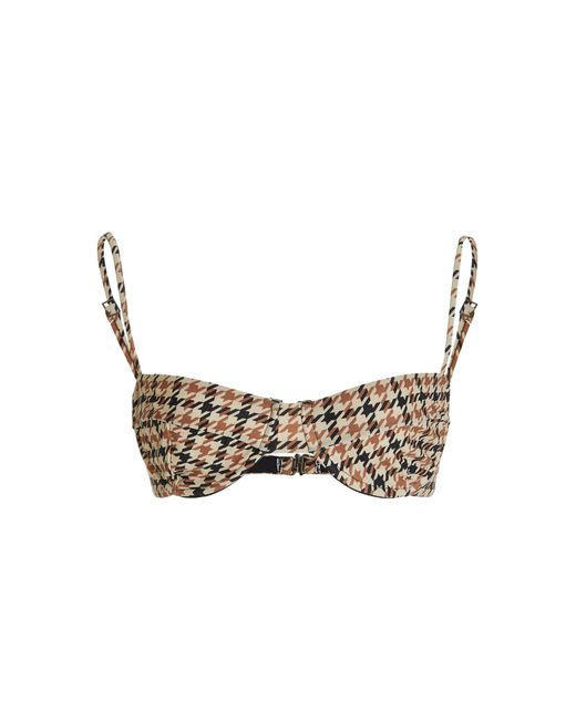 Haight Vintage Bikini Top in Vichy