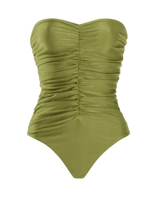 JADE Swim Green Yara One-piece Swimsuit