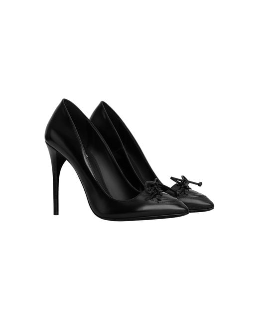 Alaïa Black 90 Leather Pumps