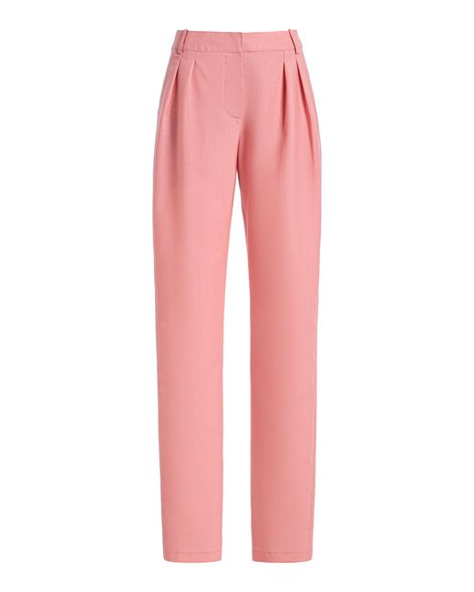 Franchise Pink Olympe Wool Pants
