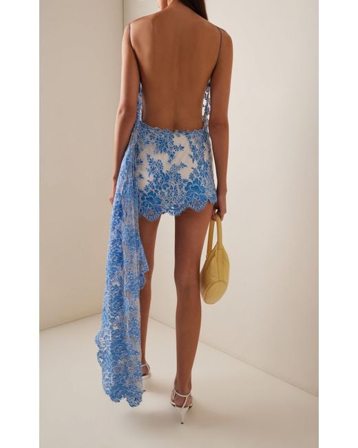 christopher esber asymmetric lace mini dress Christopher Esber main image 0