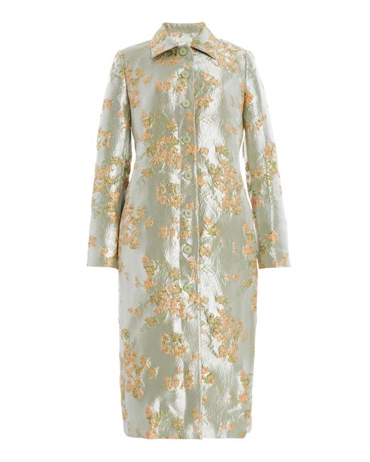 Staud White Antoinette Coat