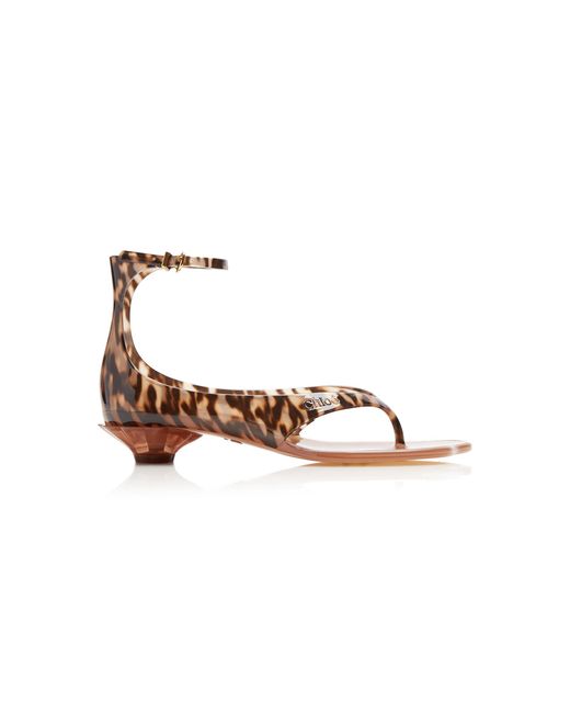 Chloé Multicolor Jelly Sandals