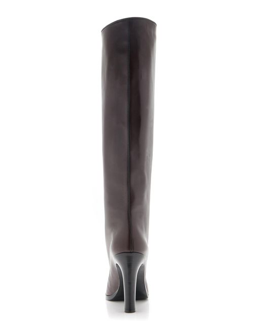 The Row Brown Wide Shaft Leather Boots