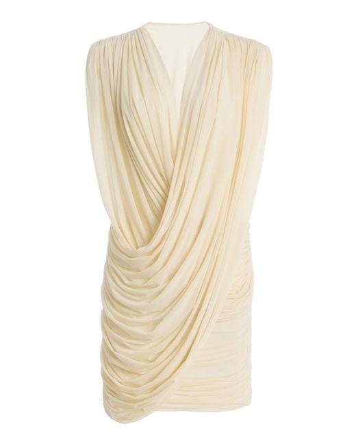 Maygel Coronel Natural Numa Jersey Mini Dress