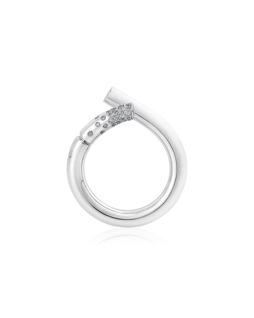 Tabayer White Loop 18K Diamond Ring