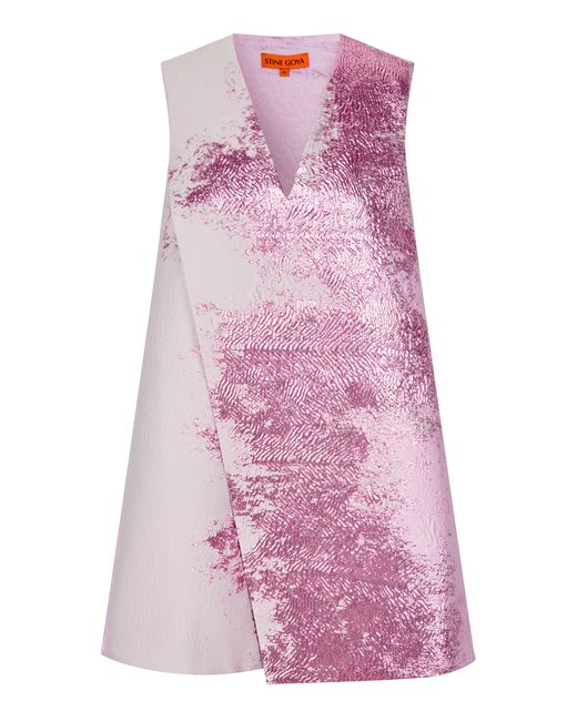Stine Goya Pink Tamar Mini Dress