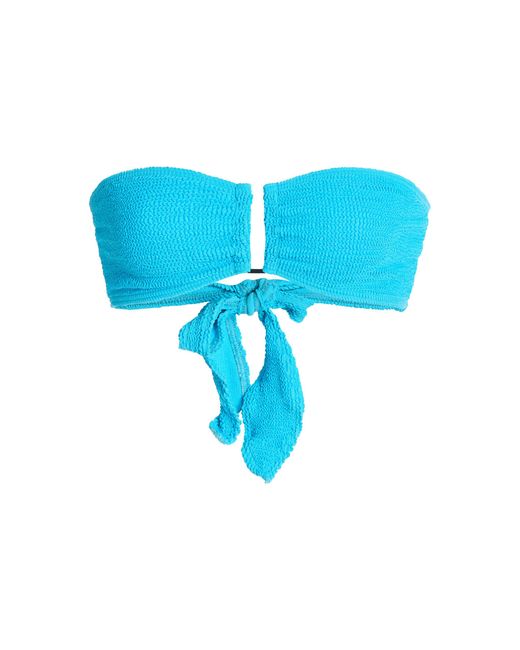 Bondeye Blue Blake Tie-back Bandeau Bikini Top