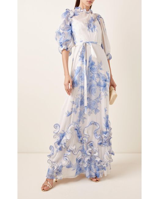 Lela rose floral sales dress