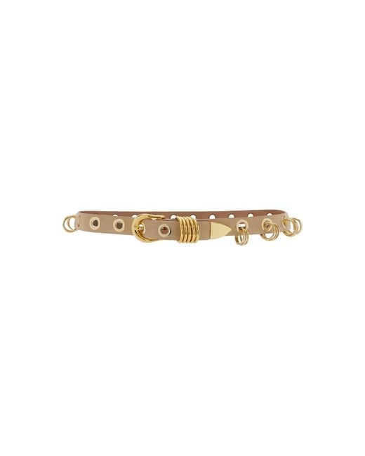 DEHANCHE White Revenge Suede Belt