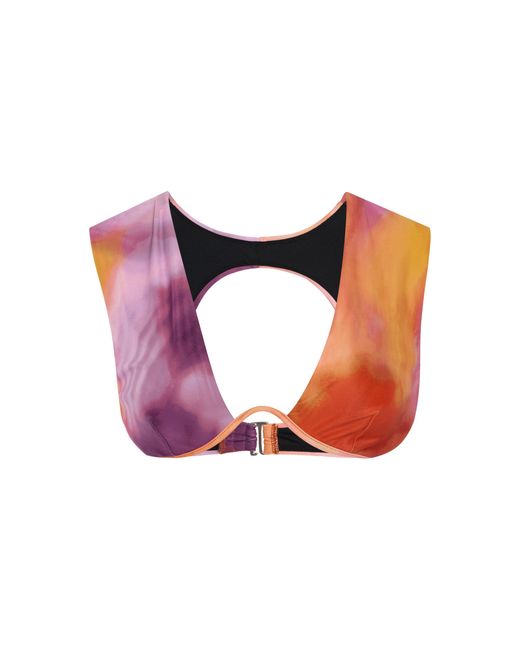 ANDREA IYAMAH Pink Kuwa Dandi- Bikini Top