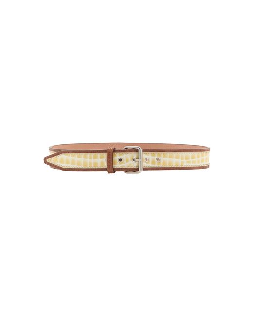 Dries Van Noten Natural Leather Belt