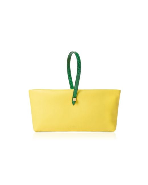 Jacquemus Yellow La Barca Pochette