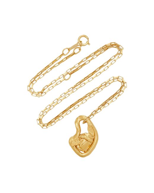 Alighieri Metallic The Mia 24k Gold-plated Necklace