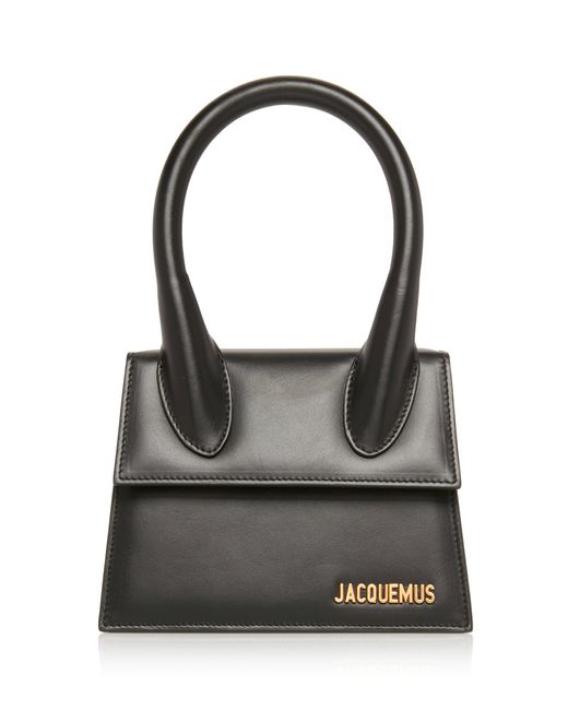 Jacquemus Black Le Chiquito Moyen Leather Bag