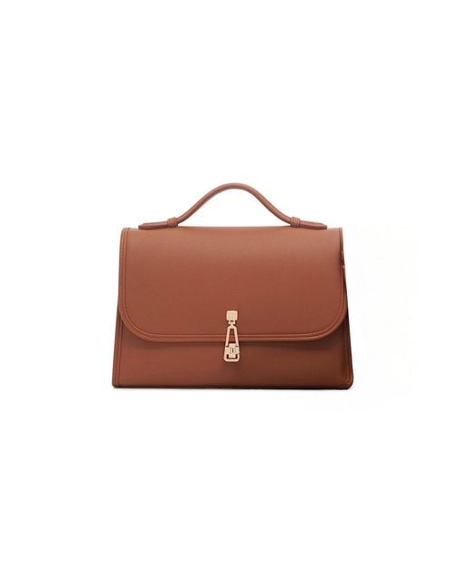 Gabriela Hearst Brown Leonora Medium Cross Body With Braided Strap