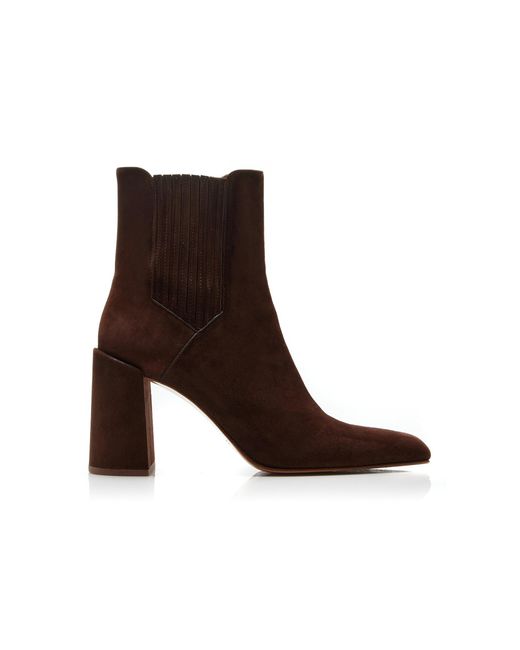 Gabriela Hearst Brown Luke Suede Ankle Boots