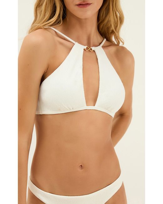 ViX White Basic Full Bikini Bottom