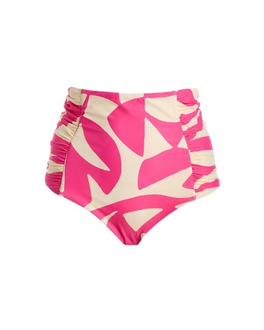 Juillet Pink Luisa Bikini Bottom