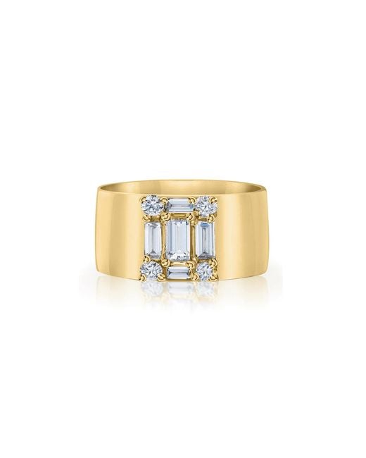 Mindi Mond New York Metallic Clarity 18K Diamond Ring