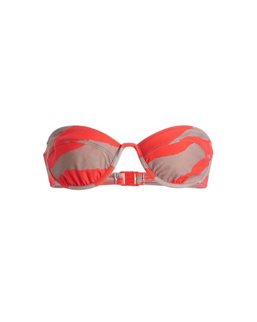 Tropic of C Red Mariel Bikini Top