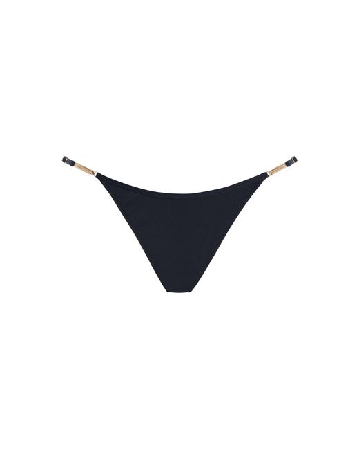 Tropic of C Black Luna Chain Bikini Bottom