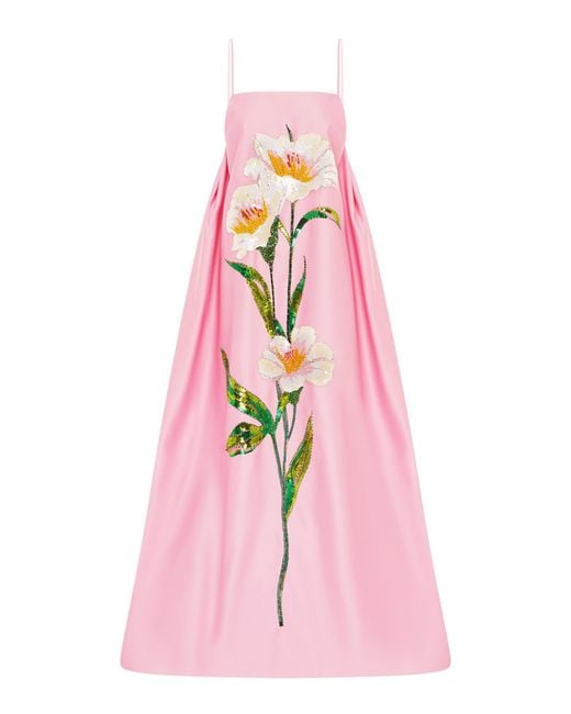 strapless open back dress Rose Gold Sequins Mixed Style Bridesmaid Dresses, PB179