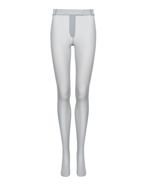 Magda Butrym Gray Mid-Rise Tights