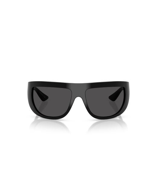 Khaite Black X Oliver Peoples 1974C Mask-Frame Acetate Sunglasses