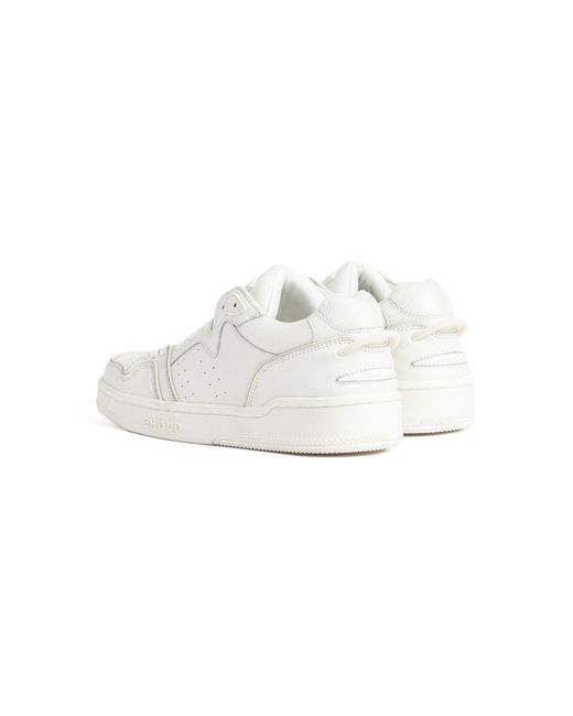 GHOUD VENICE White Slider Low Leather Sneakers