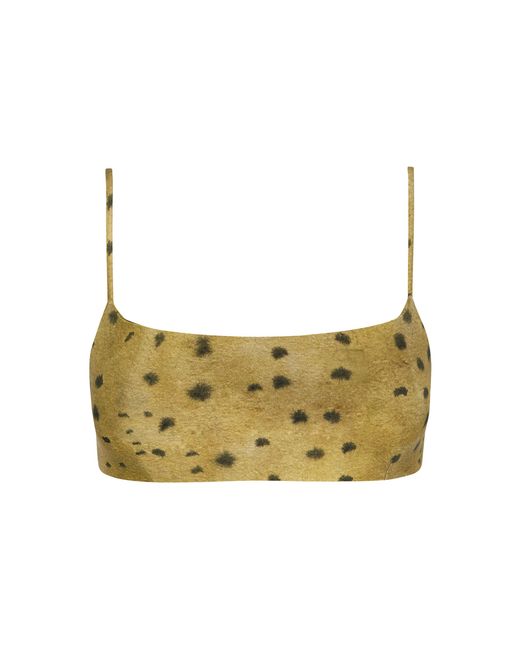 Cortana Yellow Salma Bikini Top