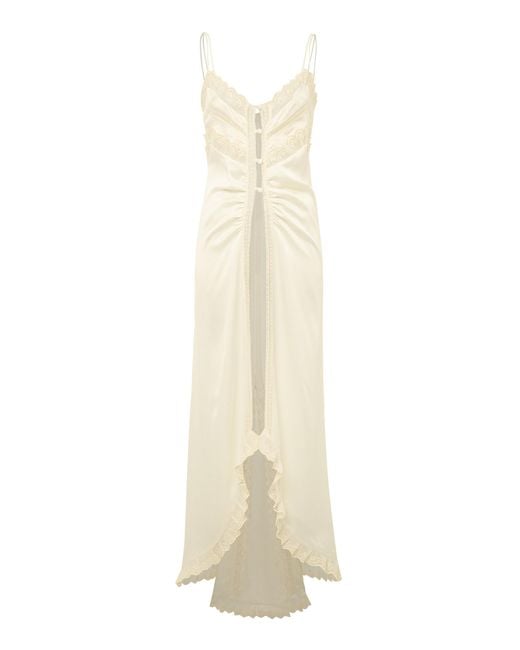 Siedres Paige Lace Cami Dress in White | Lyst Siedres Paige Lace Cami Dress in White | Lyst