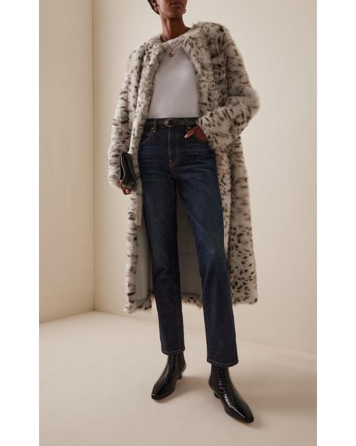 Christian Louboutin Black Promidavol 35Mm Croc-Effect Leather Chelsea Boots