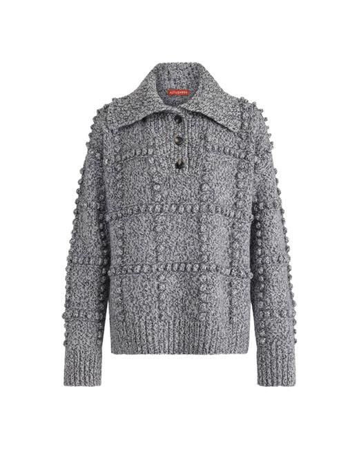 Altuzarra Gray Mitch Textured Merino Wool Sweater