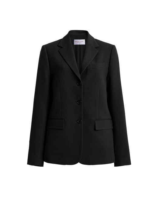 Michael Kors Black Symon Schoolboy Crepe Blazer